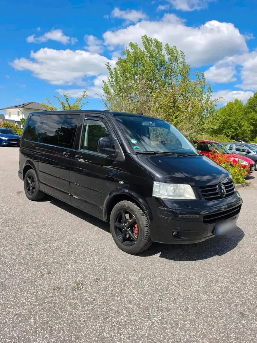 Gebraucht VW Multivan Highline 174 PS (127 kW) 2007 Schwarz Van / Kleinbus
