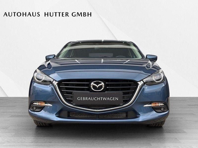 Second-hand Mazda 3 120 CP (88 kW) 2016 Albastru Berlinǎ