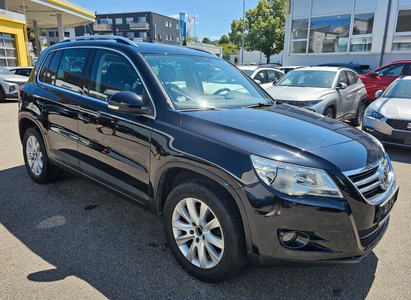 Schwarz Gebraucht 2009 VW Tiguan Sportline SUV | 4.500 € (Superpreis) - Bild 1/4