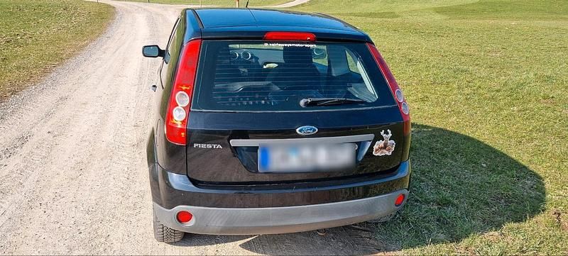 Gebraucht Ford Fiesta 70 PS (51 kW) 2007 Schwarz Kleinwagen