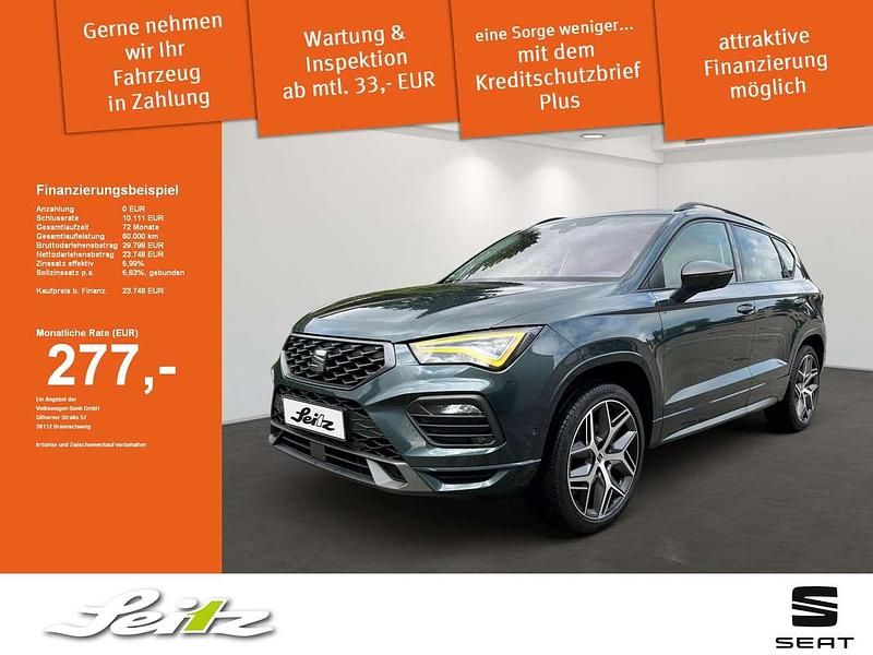 Dark camouflage metallic Gebraucht 2022 Seat Ateca 4Drive SUV | 23.748 € (Fairer Preis) - Bild 1/3