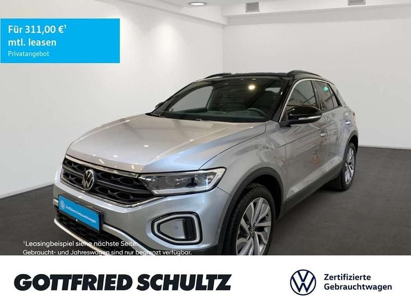 Silber Gebraucht 2025 VW T-Roc Goal SUV | 31.950 € (Superpreis) - Bild 1/3