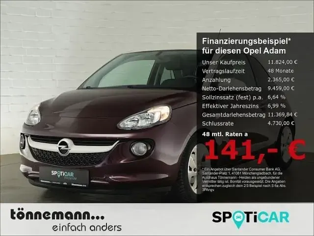 Gebraucht Opel Adam 87 PS (63 kW) 2019 Kleinwagen