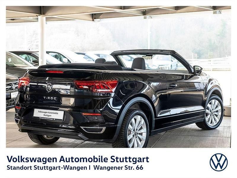 Gebraucht VW T-Roc Cabriolet R-line 150 PS (110 kW) 2022 Deep black perleffekt Cabrio