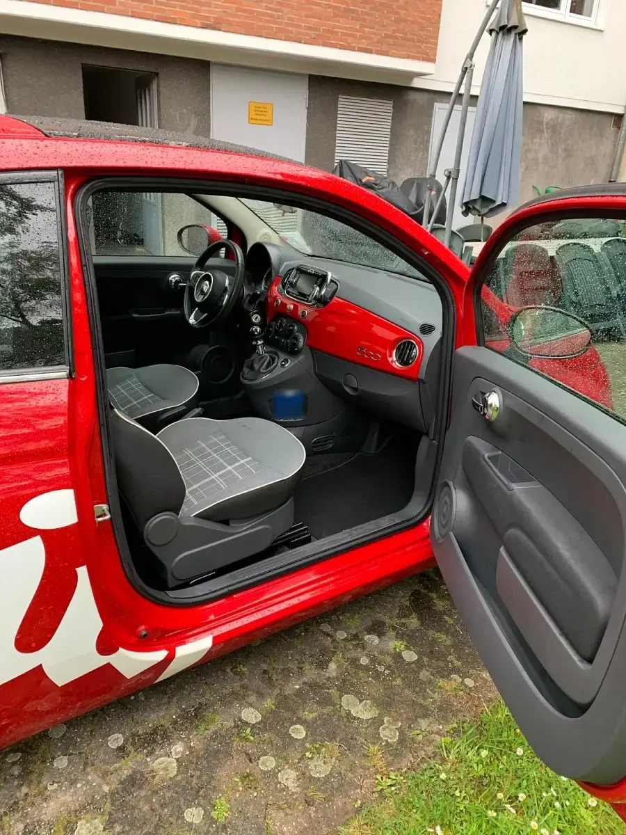 Gebraucht Fiat 500 69 PS (50 kW) 2016 Rot Kleinwagen