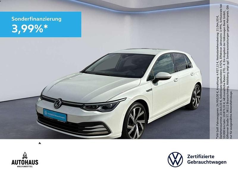 Oryxweiß perlmutteffekt Gebraucht 2022 VW Golf VIII Style Limousine | 26.840 € (Guter Preis) - Bild 1/4