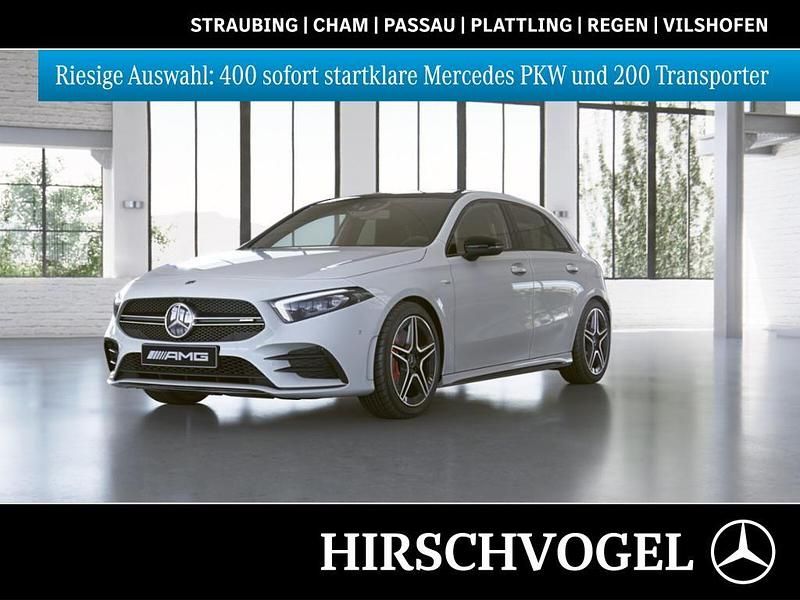 Unilack polarweiß Gebraucht 2023 Mercedes A35 AMG AMG Limousine | 40.870 € (Fairer Preis) - Bild 1/4