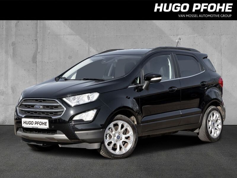 Agate black Gebraucht 2022 Ford Ecosport Titanium SUV | 17.450 € (Fairer Preis) - Bild 1/4