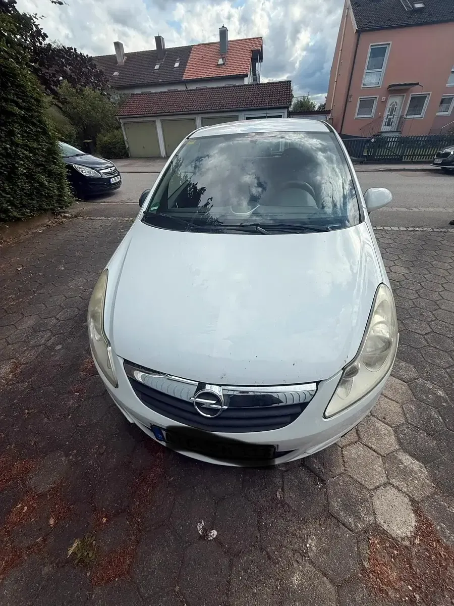 Gebraucht Opel Corsa 75 PS (55 kW) 2007 Weiß Kleinwagen