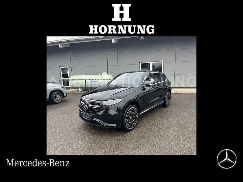 Schwarz Gebraucht 2022 Mercedes EQC400 AMG line SUV | 33.900 € (Fairer Preis) - Bild 1/4