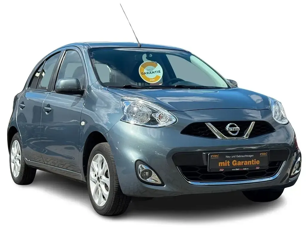 Gebraucht Nissan Micra Acenta 80 PS (58 kW) 2017 Grün Kleinwagen