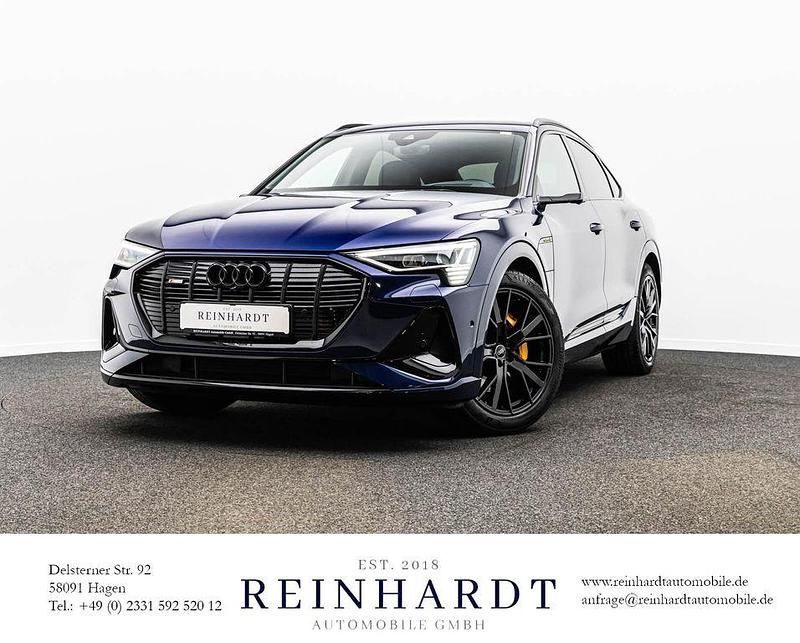 Navarrablau metallic Gebraucht 2022 Audi e-tron Sportback S-Line SUV | 40.615 € (Fairer Preis) - Bild 1/3