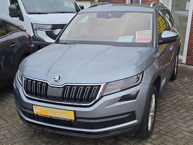 Grau Gebraucht 2018 Skoda Kodiaq Ambition SUV | 18.950 € (Teuer) - Bild 1/4