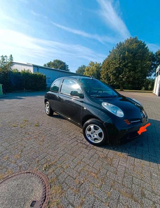 Schwarz Gebraucht 2004 Nissan Micra Kleinwagen | 1.100 € (Guter Preis) - Bild 1/4