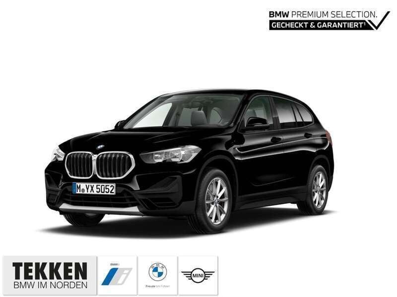 Schwarz Gebraucht 2022 BMW X1 Advantage SUV | 21.890 € (Superpreis) - Bild 1/4