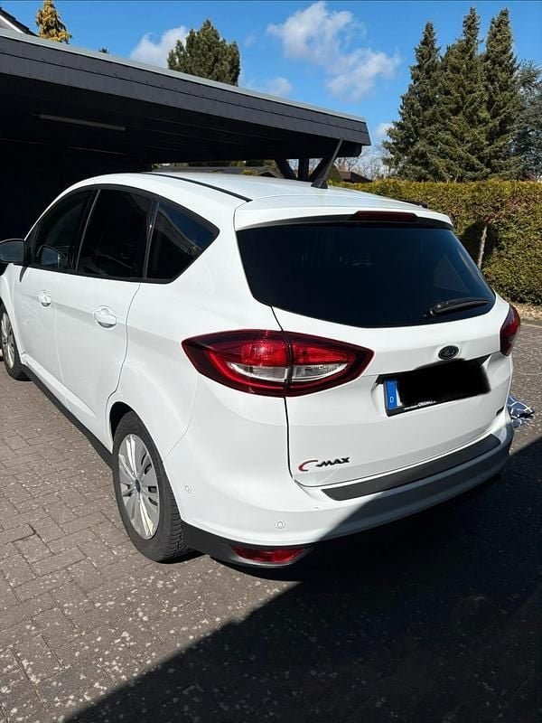 Gebraucht Ford C-MAX 125 PS (91 kW) 2018 Weiß Van / Kleinbus
