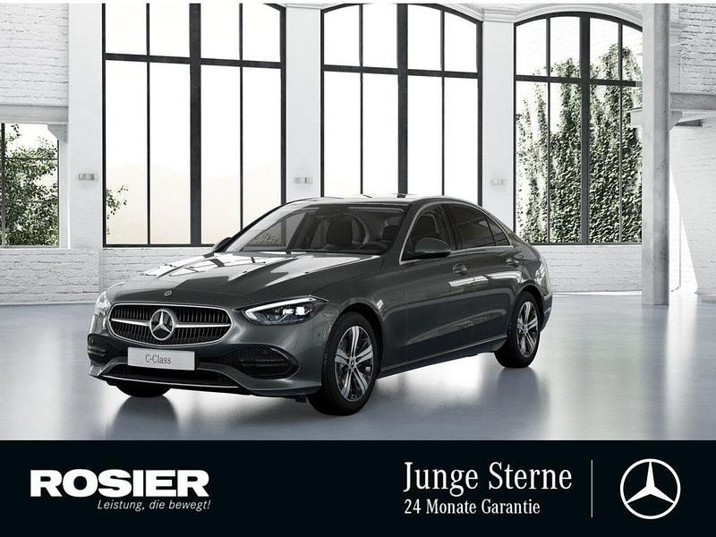 Grau / selenitgrau Gebraucht 2024 Mercedes C180 Advanced Limousine | 37.610 € (Fairer Preis) - Bild 1/4