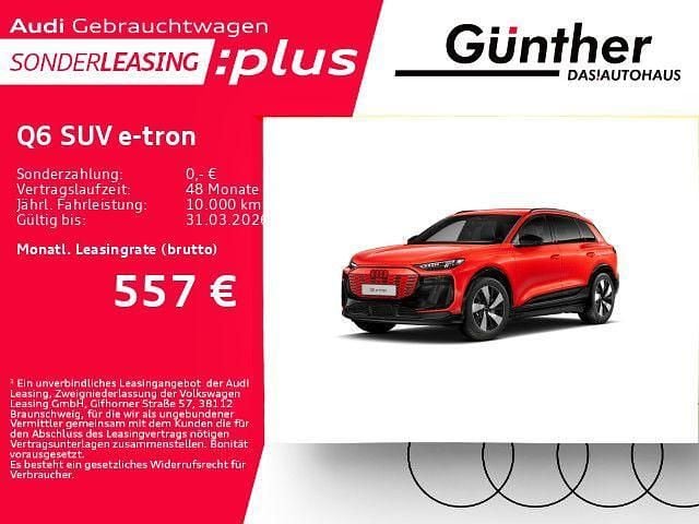Gebraucht Audi Q6 e-tron S-Line 225 kW (306 PS) 2025 Rot SUV
