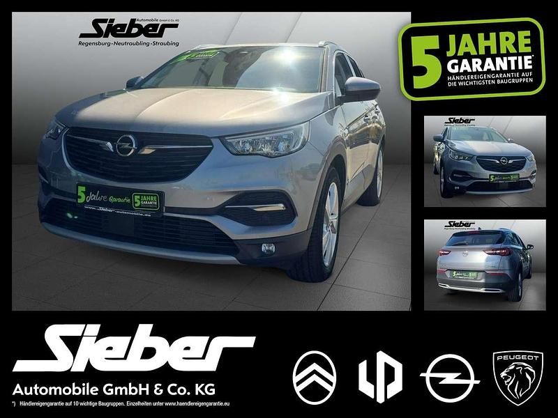 Kontrast grau/quarz silber Gebraucht 2021 Opel Grandland X Elegance SUV | 19.990 € (Superpreis) - Bild 1/4