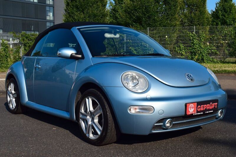 Blau Gebraucht 2004 VW Beetle Highline Cabrio | 4.999 € (Fairer Preis) - Bild 1/4