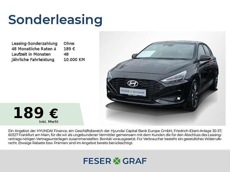 Abyss black Neu 2025 Hyundai i30 Advantage Limousine | 23.280 € (Fairer Preis) - Bild 1/4