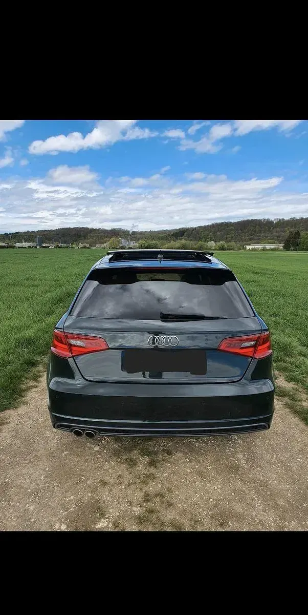 Używany Audi A3 S-Line 184 KM (135 kW) 2014 Zielony Sedan/Limuzyna