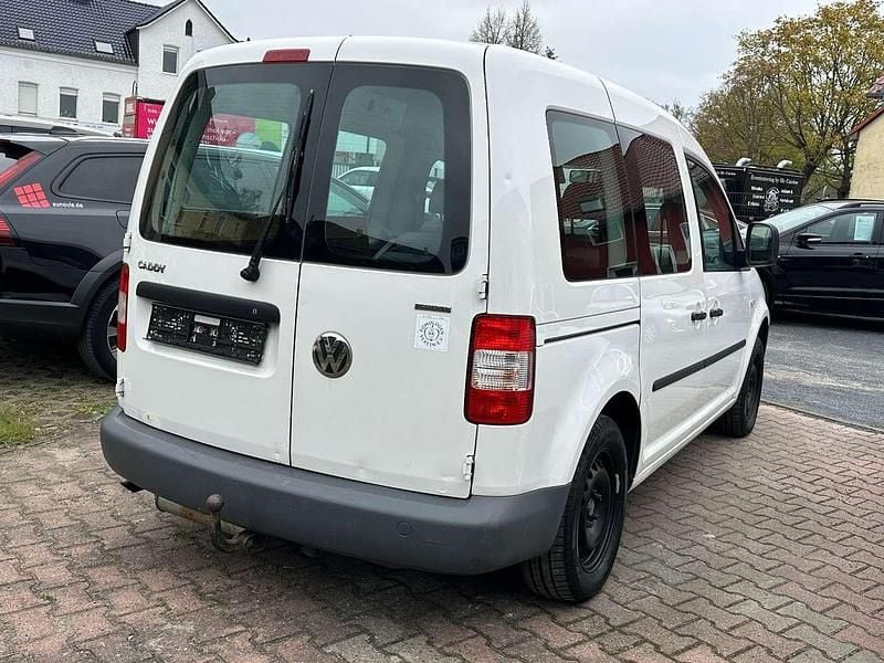 Second-hand VW Caddy 109 CP (80 kW) 2008 Alb Monovolum