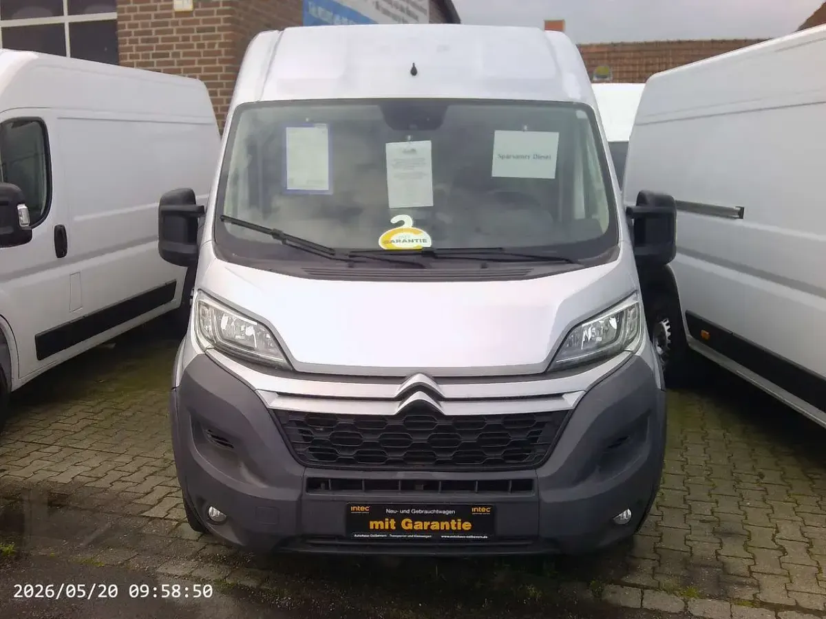 Gebraucht Citroën Jumper 131 PS (96 kW) 2016 Lackierung aluminiumgrau Van / Kleinbus