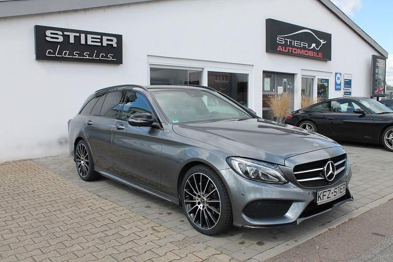 Grau Gebraucht 2017 Mercedes C200 Edition Kombi | 22.500 € (Teuer) - Bild 1/4