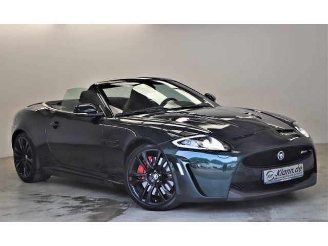 British racing green Gebraucht 2013 Jaguar XKR S Cabrio | 79.999 € - Bild 1/4