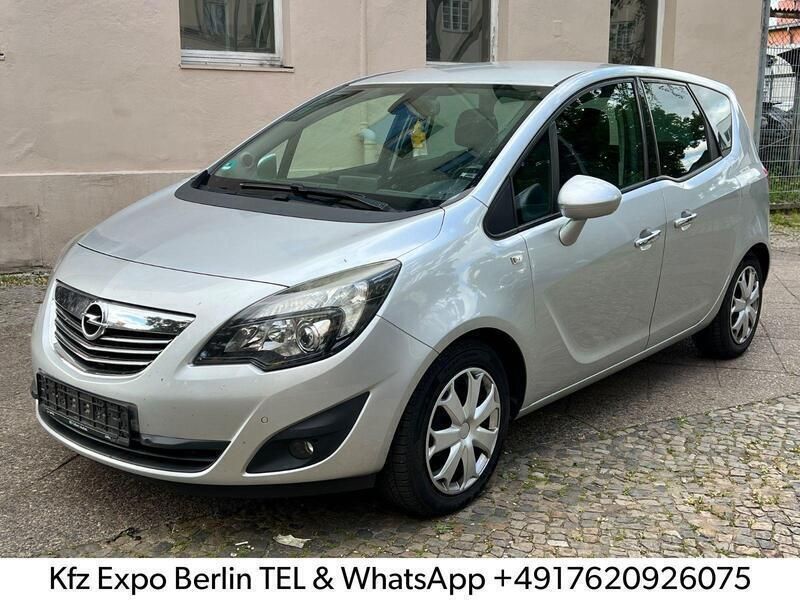Silber Gebraucht 2012 Opel Meriva Edition Van / Kleinbus | 3.500 € (Guter Preis) - Bild 1/4