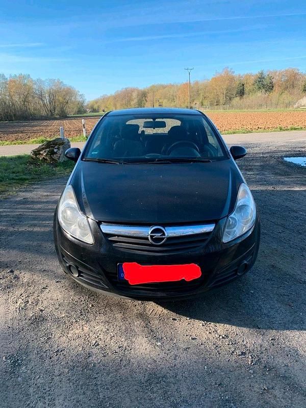 Gebraucht Opel Corsa 60 PS (44 kW) 2010 Schwarz Kleinwagen