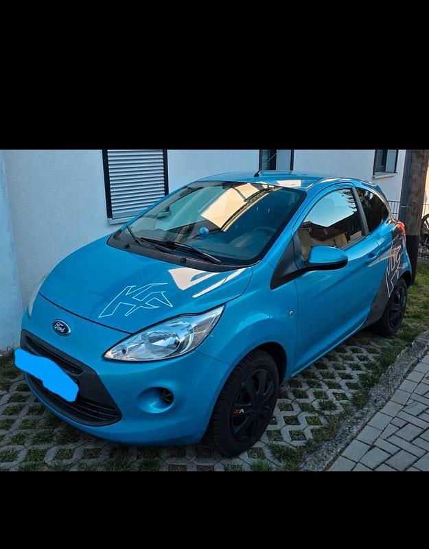 Blau Gebraucht 2009 Ford Fiesta Kleinwagen | 2.700 € (Guter Preis) - Bild 1/4
