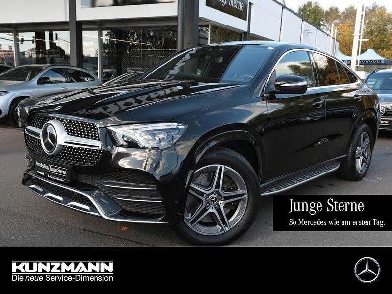 Obsidianschwarz metallic Gebraucht 2020 Mercedes GLE350 AMG Coupé | 65.889 € (Fairer Preis) - Bild 1/4