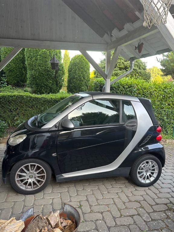 Schwarz Gebraucht 2008 Smart ForTwo Cabrio Pulse Cabrio | 2.999 € (Guter Preis) - Bild 1/4