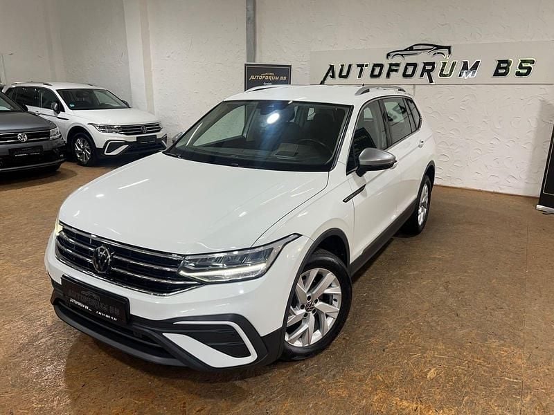 Gebraucht VW Tiguan Allspace 150 PS (110 kW) 2022 Weiß SUV