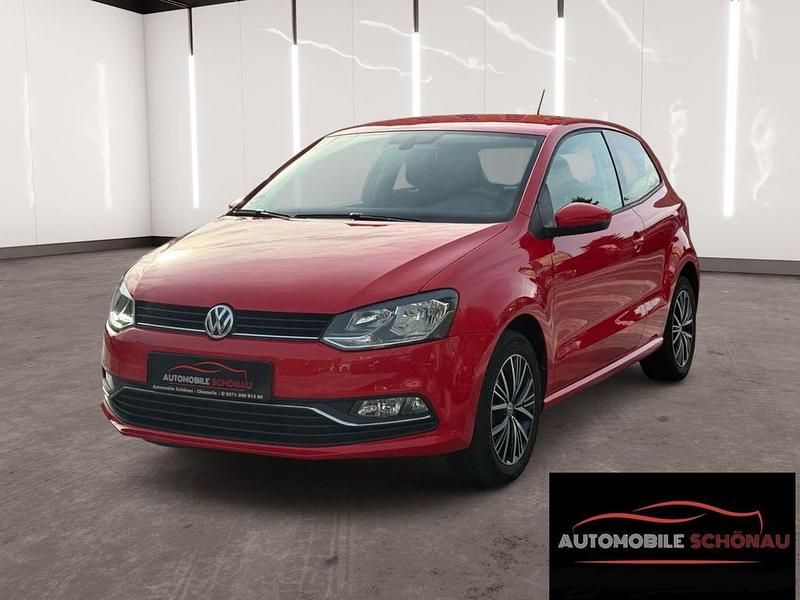 Rot Gebraucht 2016 VW Polo Allstar | 9.490 € (Fairer Preis) - Bild 1/4