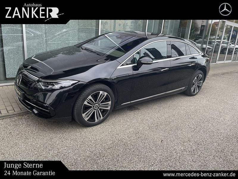 Lack obsidianschwarz Gebraucht 2023 Mercedes EQS450+ Limousine | 56.890 € (Fairer Preis) - Bild 1/4
