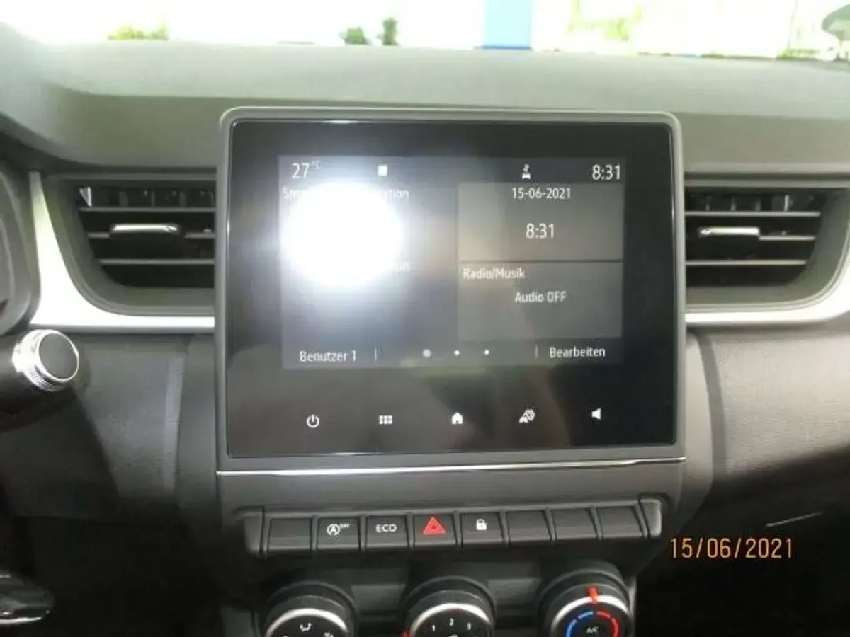 Gebraucht Renault Captur Zen 91 PS (66 kW) 2021 Orange epy+schwarz gne SUV