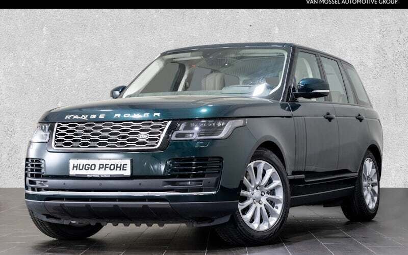 British racing green ultra Gebraucht 2019 Land Rover Range Rover Vogue SUV | 81.950 € (Teuer) - Bild 1/4