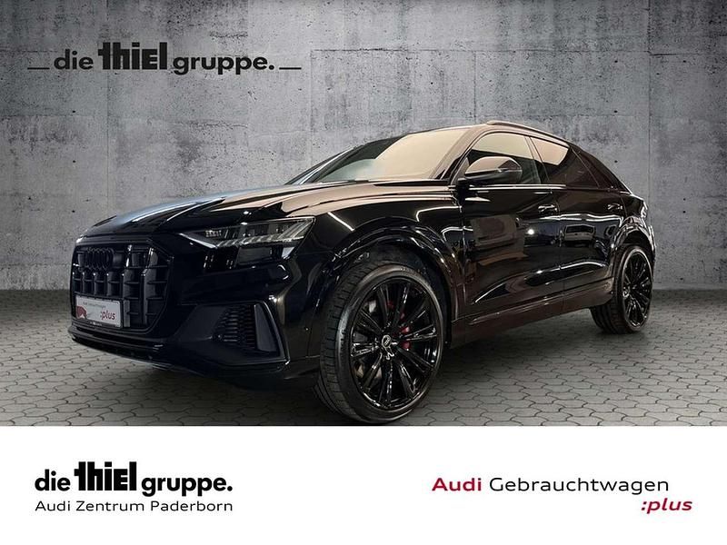 Mythosschwarz metallic Gebraucht 2022 Audi SQ8 Competition SUV | 67.850 € (Superpreis) - Bild 1/4