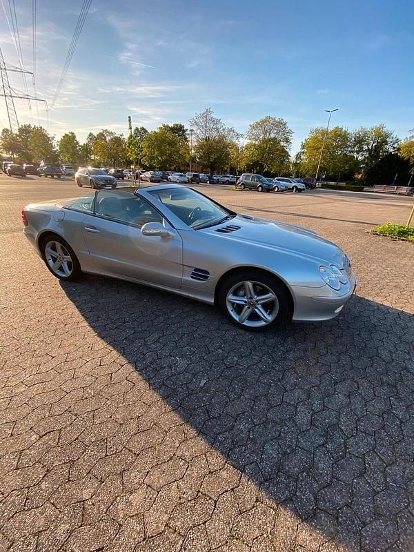 Gebraucht Mercedes SL350 244 PS (179 kW) 2003 Silber Cabrio