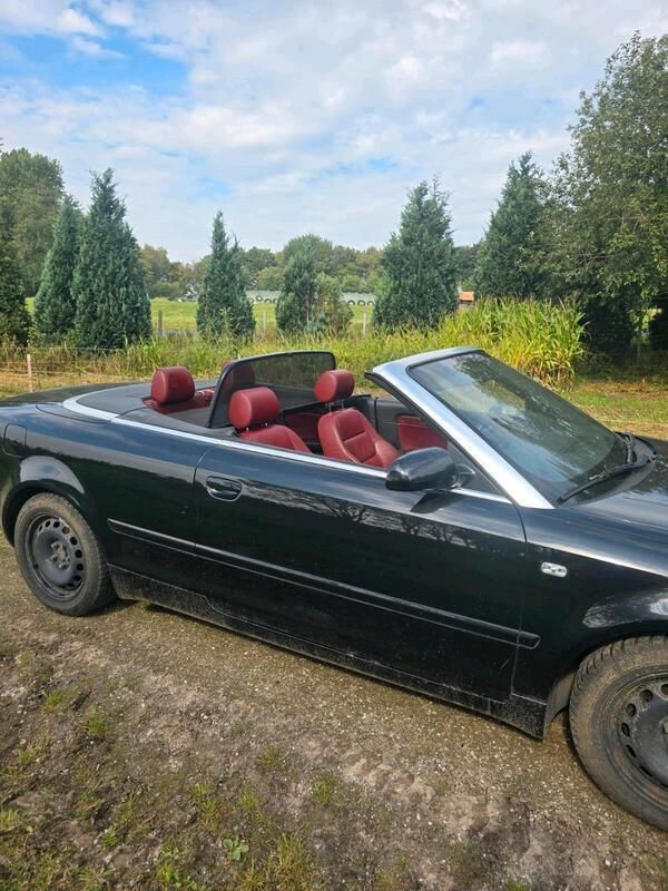 Schwarz Gebraucht 2003 Audi A4 Cabriolet Cabrio | 1.849 € (Guter Preis) - Bild 1/4