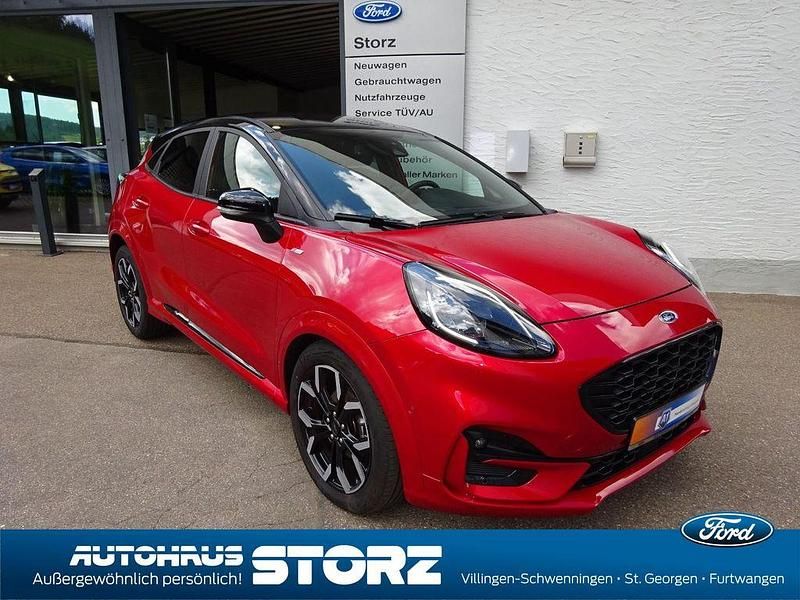 Rot (fantastic red tc) Gebraucht 2021 Ford Puma ST-Line X SUV | 18.990 € (Fairer Preis) - Bild 1/4