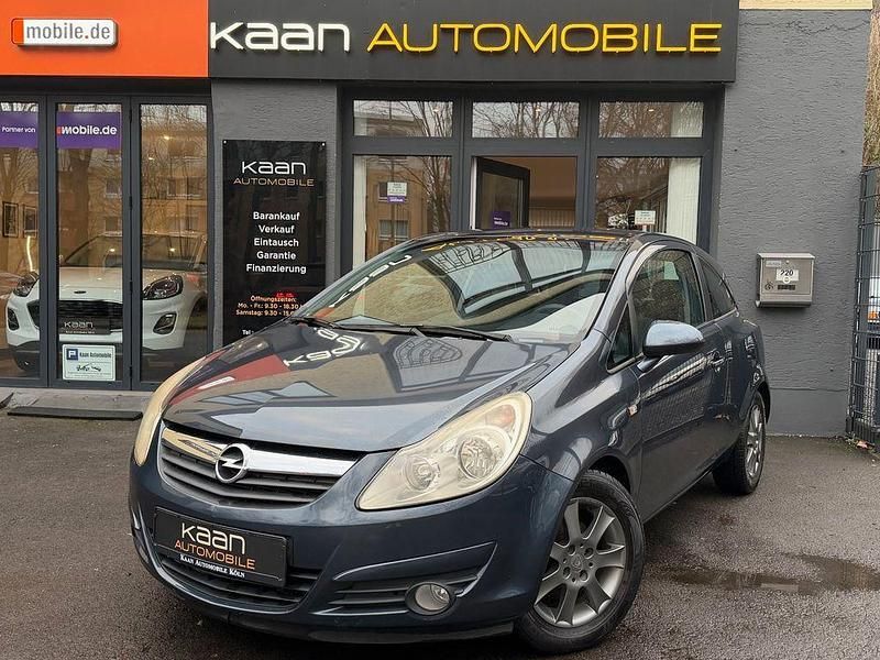 Gebraucht Opel Corsa Basis 80 PS (58 kW) 2008 Blau Kleinwagen