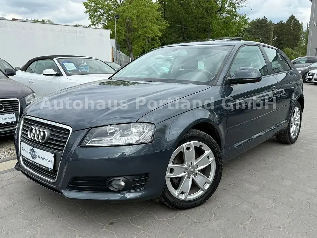 Brugt Audi A3 Ambition 125 HK (91 kW) 2009 Grå Hatchback