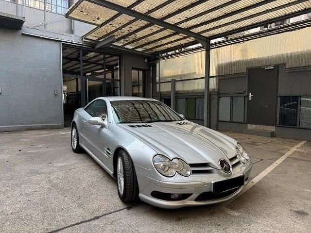 Silber Gebraucht 2002 Mercedes SL55 AMG AMG Cabrio | 49.950 € (Teuer) - Bild 1/4