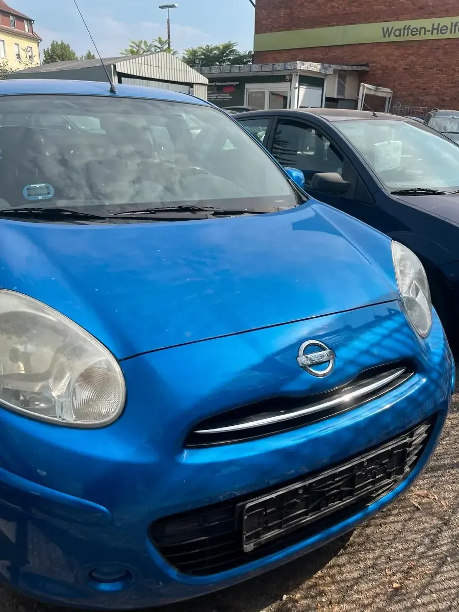 Gebraucht Nissan Micra 86 PS (63 kW) 2013 Blau Kleinwagen
