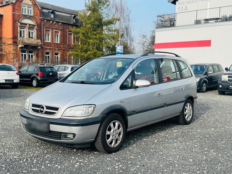 Gebraucht Opel Zafira 125 PS (91 kW) 2003 Silber Van / Kleinbus