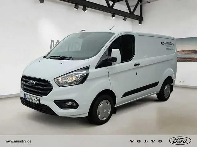 Weiss Gebraucht 2024 Ford Transit Custom Trend Van | 36.870 € (Teuer) - Bild 1/3